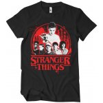 Dámské tričko Stranger Things skupina černé – Zboží Dáma