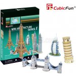 Cubicfun 3D puzzle Set pěti budov, 99 ks – Zboží Mobilmania