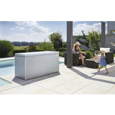 Biohort Lounge box 200 200 x 84 x 88,5 cm stříbrný metalický – Hledejceny.cz