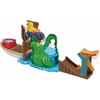 Hot Wheels Monster Trucks Color Shifters zuřivý krokodýl – Hledejceny.cz