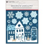 Anděl Přerov Samolepka s glitry 18 x 23 cm městečko – Zboží Dáma