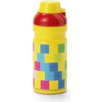 LEGO® Brick láhev na pití - červená/žlutá – Sleviste.cz