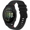 Řemínek k chytrým hodinkám PROTEMIO 87375 WAVY Silikonový řemínek pro Garmin Forerunner 165 Music černý