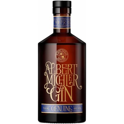 Albert Michler Gin Genuine 44% 0,7 l (holá láhev)