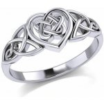 Fantasy Šperky Keltské srdce stříbrný prsten P3490 – Hledejceny.cz