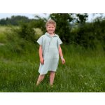 Nelly Mušelínové pončo dětské - světle zelené – Zboží Dáma