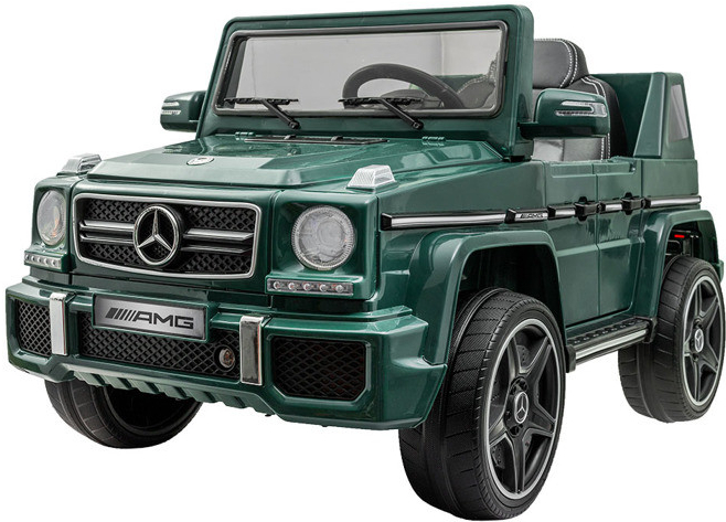 Elcars elektrické autíčko Mercedes G63 AMG multifunkční dálkové ovládání  plynulý start kola zelená od 7 170 Kč - Heureka.cz