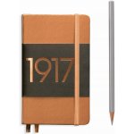 Hardcover 187 Numbered Pages Notebook Pocket A6 Plain Copper – Hledejceny.cz