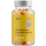 OlaOla BIO Kurkuma s černým pepřem podporující organismus 90 kapslí – Hledejceny.cz