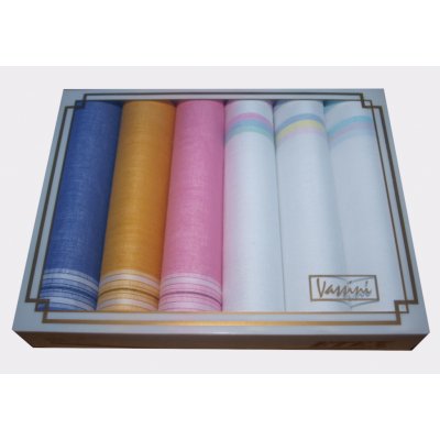 Etex Dárkové dámské kapesníky 6ks nový typ – Zboží Dáma