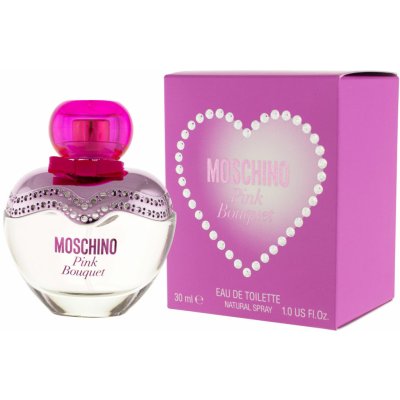 Moschino Pink Bouquet toaletní voda dámská 30 ml – Zbozi.Blesk.cz