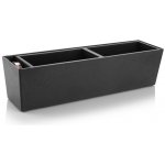 Flower Lover Truhlík s vložkou Supreme stone 75cm, antracit – Zboží Mobilmania