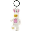 Přívěsky na klíče Přívěsek na klíče LEGO® Iconic Bunny svítící figurka HT 4895028531560