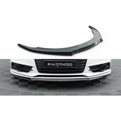 spoiler pod přední nárazník pro Audi A7, S7 C7 FL Facelift, černý lesklý plast ABS – Hledejceny.cz