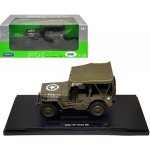 Welly Model auta Jeep Willys MB 1941 1:18 – Zboží Mobilmania