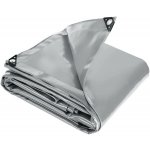 Procraft Zakrývací plachta s oky 200g/m2 PROFI zesílená 5 x 8m šedá 200508 – Zboží Mobilmania