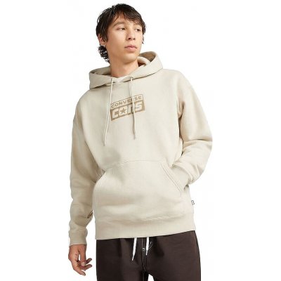 Converse Cons Brushed Back Fleece Pullover/10024013 A06/Beach Stone