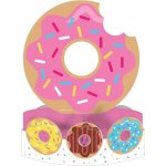 Creative Converting U.S.A Skládací dekorace na stůl Donut párty 30 x 25 cm