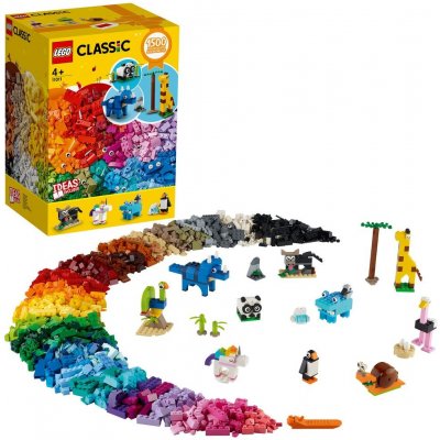 LEGO® Classic 11011 Kostky a zvířátka od 1 549 Kč - Heureka.cz