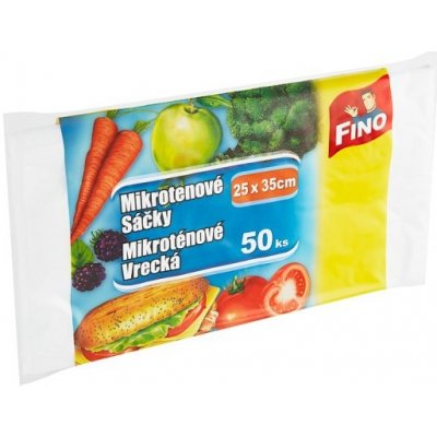 Fino Mikrotenové sáčky 25 x 35cm 50 ks – Zboží Mobilmania