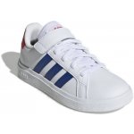 adidas Grand Court EL C cloud white royal blue vivid red – Zboží Mobilmania