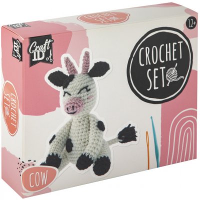 Grafix Háčkovaná kravička 14x8x16 cm – Hledejceny.cz
