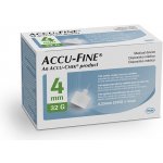 Accu - Fine jehly do inzulínového pera 32 G x 4 mm 100 ks – Zboží Mobilmania