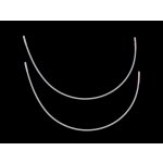 Kostice kovové ploché - bílá – Hledejceny.cz