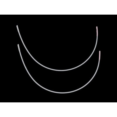 Kostice kovové ploché - bílá – Hledejceny.cz