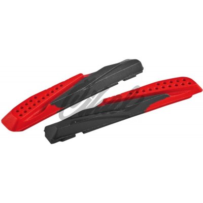 KLS gumičky pro V-brzdy Dualstop VR–01 černá-červená – Zboží Dáma