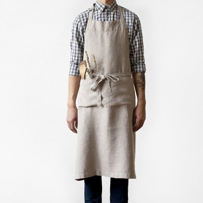 Linen Tales Lněná zástěra Crossback – Hledejceny.cz