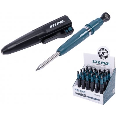 XTLINE Mechanická truhlářská tužka s magnetem, pouzdrem a ořezávátkem 155 mm (1bal/24ks) - XT130350 – Sleviste.cz
