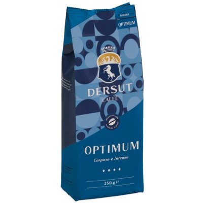 Dersut Caffe Káva Optimum Rosso zrnková 250 g – Hledejceny.cz