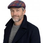 Fiebig Headwear since 1903 Tvídová bekovka s modrým koženým kšiltem – Hledejceny.cz