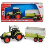 Dickie Farm Traktor CLAAS s přívěsem 36 cm – Zbozi.Blesk.cz