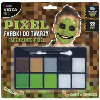 Derform DRF Kidea barvy na obličej Pixel 300876 – Zboží Dáma