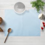 Biante satén prostírání polyesterový Satén LUX-062 Světle modré 30x40 cm – Zboží Dáma