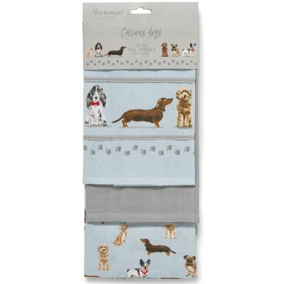 Cooksmart Curious Dogs 45 x 65 cm 3 ks – Hledejceny.cz