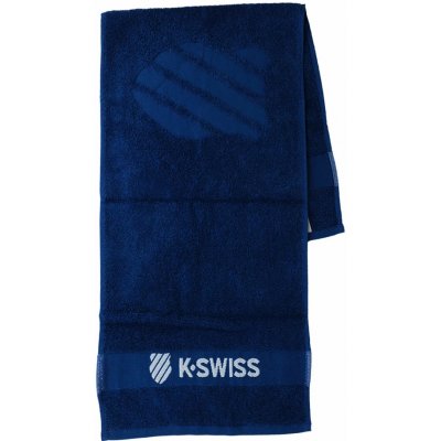 K-Swiss Ručník modrý 130 x 30 cm