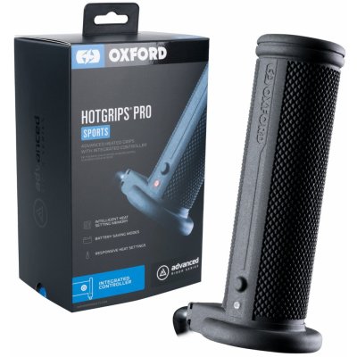 Gripy vyhřívané HOTGRIPS PRO SPORTS, OXFORD (s integrovaným ovládáním v rámci gripu) | Zboží Auto