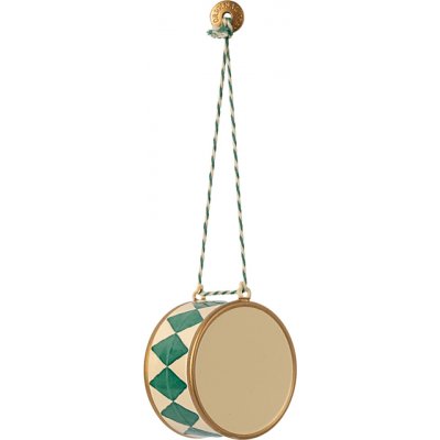 Vánoční plechová ozdoba Drum Large Green Maileg – Hledejceny.cz
