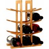 Stojany na víno Tutumi, stojan na víno z bambusu 42x30x16 cm, hnědá, HOM-04100
