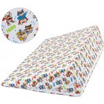 Bellatex Klínový podhlavník Superhrdinové Červená modrá bílá 80x50x20 – Sleviste.cz