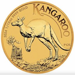 The Perth Mint zlatá mince Australian Kangaroo 1/4 oz