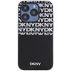 Pouzdro a kryt na mobilní telefon Apple DKNY Repeat Pattern kryt s kapsou na karty pro iPhone 14 Pro - černý 57983120153