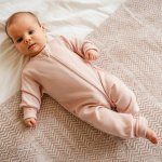 Růžový merino kojenecký overal rostoucí s dítětem – Hledejceny.cz