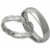 Prsteny Aumanti Snubní prsteny 181 Stříbro bílá