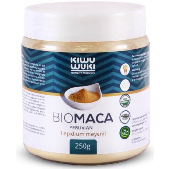 Kiwu Wuki Bio Maca peruánská - prášek Lepidium meyenii 250g
