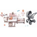 Corolle Cybex Landau 3v1 Priam s kuchyňkou koupelnou a ložnicí s 23 doplňky – Hledejceny.cz