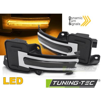 Boční blinkry na zpětná zrcátka, Honda Civic X 2016-2021, LED, SEQ, kouřové – Hledejceny.cz